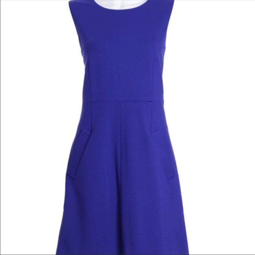 Diane von Furstenberg Dress Capreena Size 4 Plum